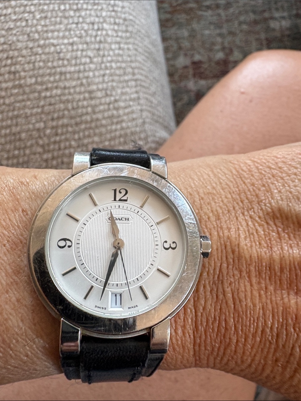 COACH WATCH GREAT CONDITION- needs battery